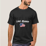 Lake Murray South Carolina Patriotic Eagle T-Shirt — designed by GeoGearCo and produced by Zazzle