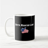 Smith Mountain Lake Virginia Patriotic Eagle Coffee Mug — designed by GeoGearCo and produced by Zazzle